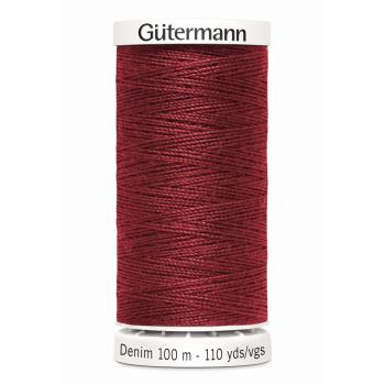  Gütermann Denim Jeansnähgarn Dunkelrot Nr. 4466